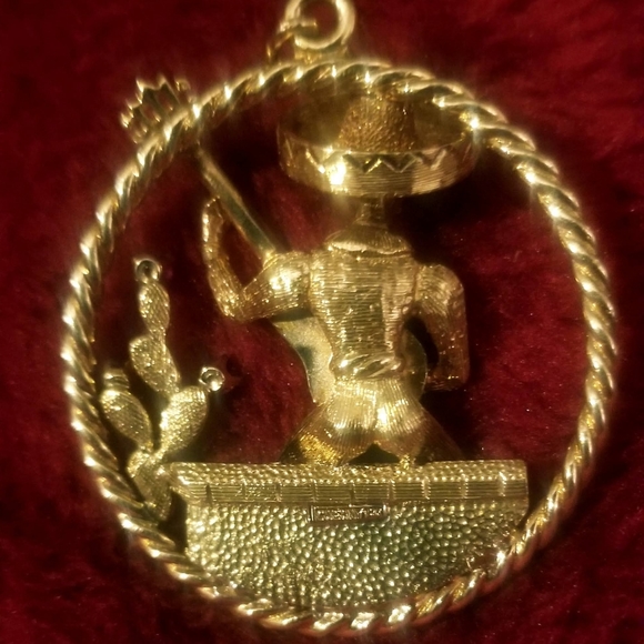 Rare Vintage Rudi Cherny Australian CowBoy pendant - Picture 2 of 16